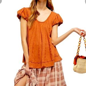 NWT Free People Star Tee